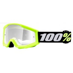 100% STRATA MINI MOTOKROS PROZORNA OČALA GROOM YELLOW